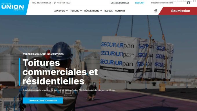 Toiture Union : couvreur à Montréal pour des toits durables