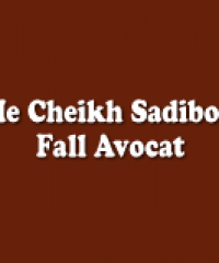 Me Cheikh Sadibou Fall Avocat