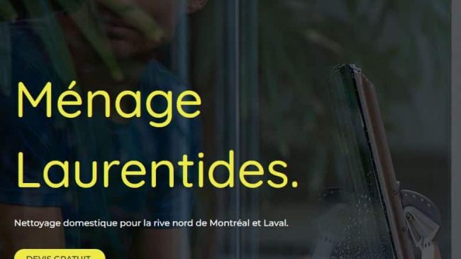Entretien ménager Ménage Laurentides Inc